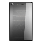 Acalava ALWC-18T48BFW 18瓶 不銹鋼架半透恆溫半導體電子節能制冷酒櫃